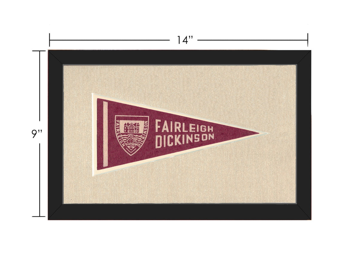 Vintage Fairleigh Dickinson Pennant