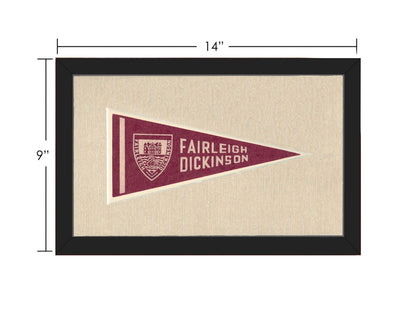 Vintage Fairleigh Dickinson Pennant