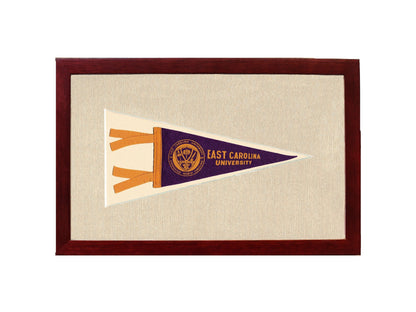 Americana Memories Vintage Pennants and Memorabilia Vintage East Carolina University Pennant