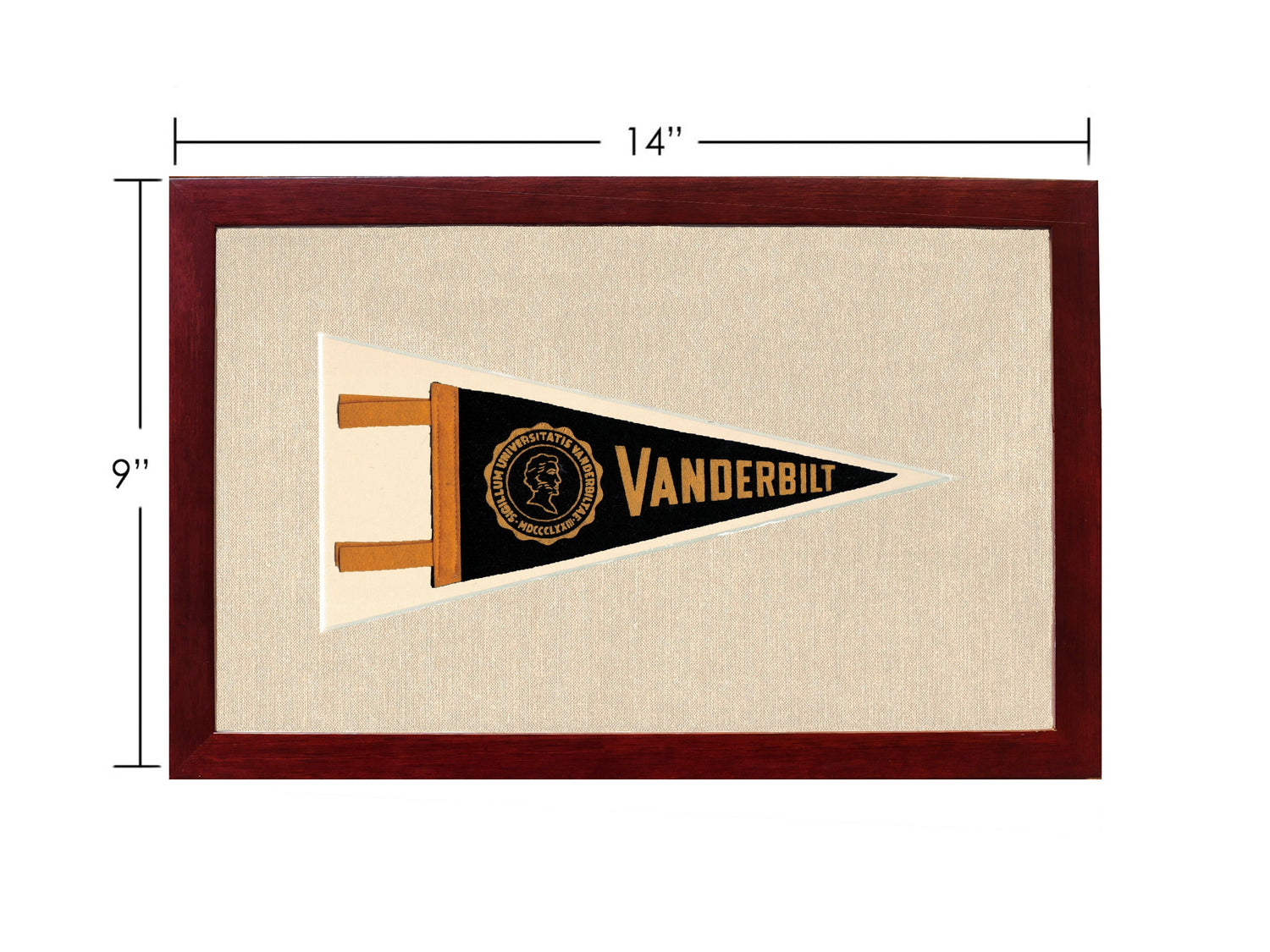 Vintage Vanderbilt University Pennant