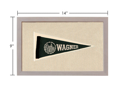 Americana Memories Vintage Pennants and Memorabilia Vintage Wagner College Pennant