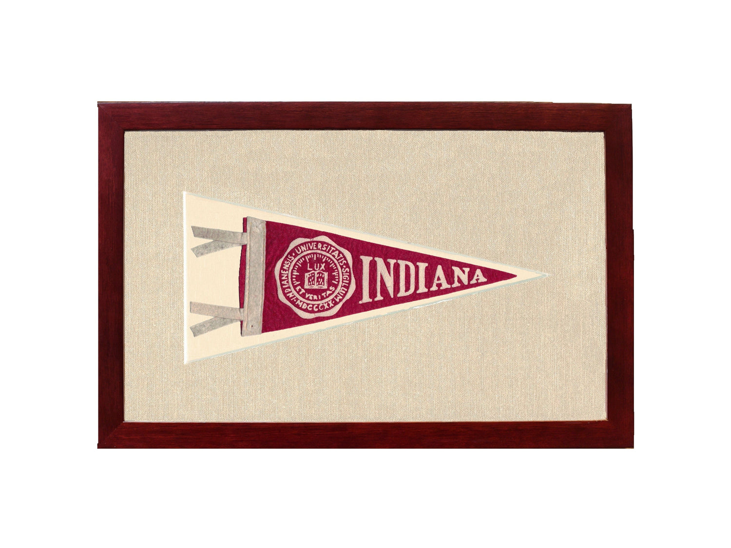 Americana Memories Vintage Pennants and Memorabilia Vintage University of Indiana Pennant