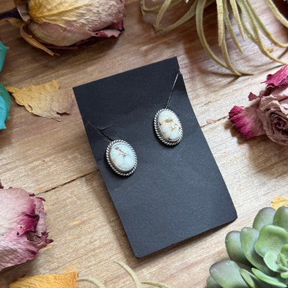 Dry Creek Turquoise Stud Earrings by Jason Ogg