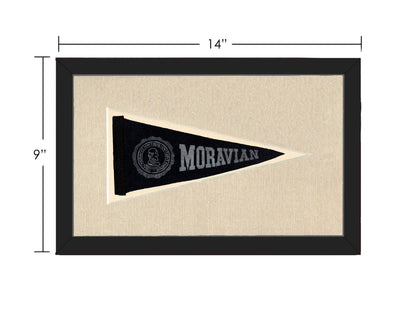 Americana Memories Vintage Pennants and Memorabilia Vintage Moravian University Pennant