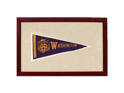 Americana Memories Vintage Pennants and Memorabilia Vintage University of Washington Pennant