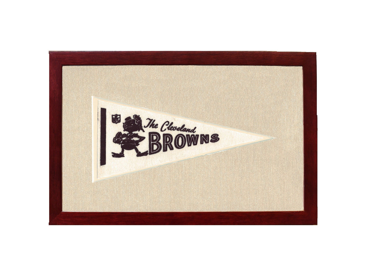 Americana Memories Vintage Pennants and Memorabilia Vintage Cleveland Browns Pennant