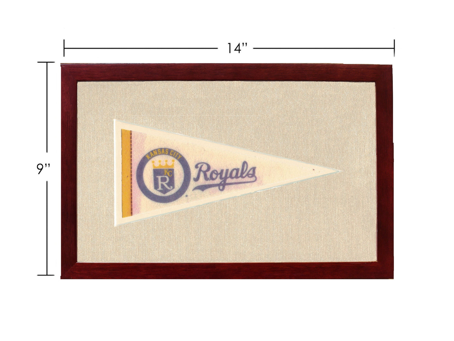 Americana Memories Vintage Pennants and Memorabilia Vintage Kansas City Royals Pennant
