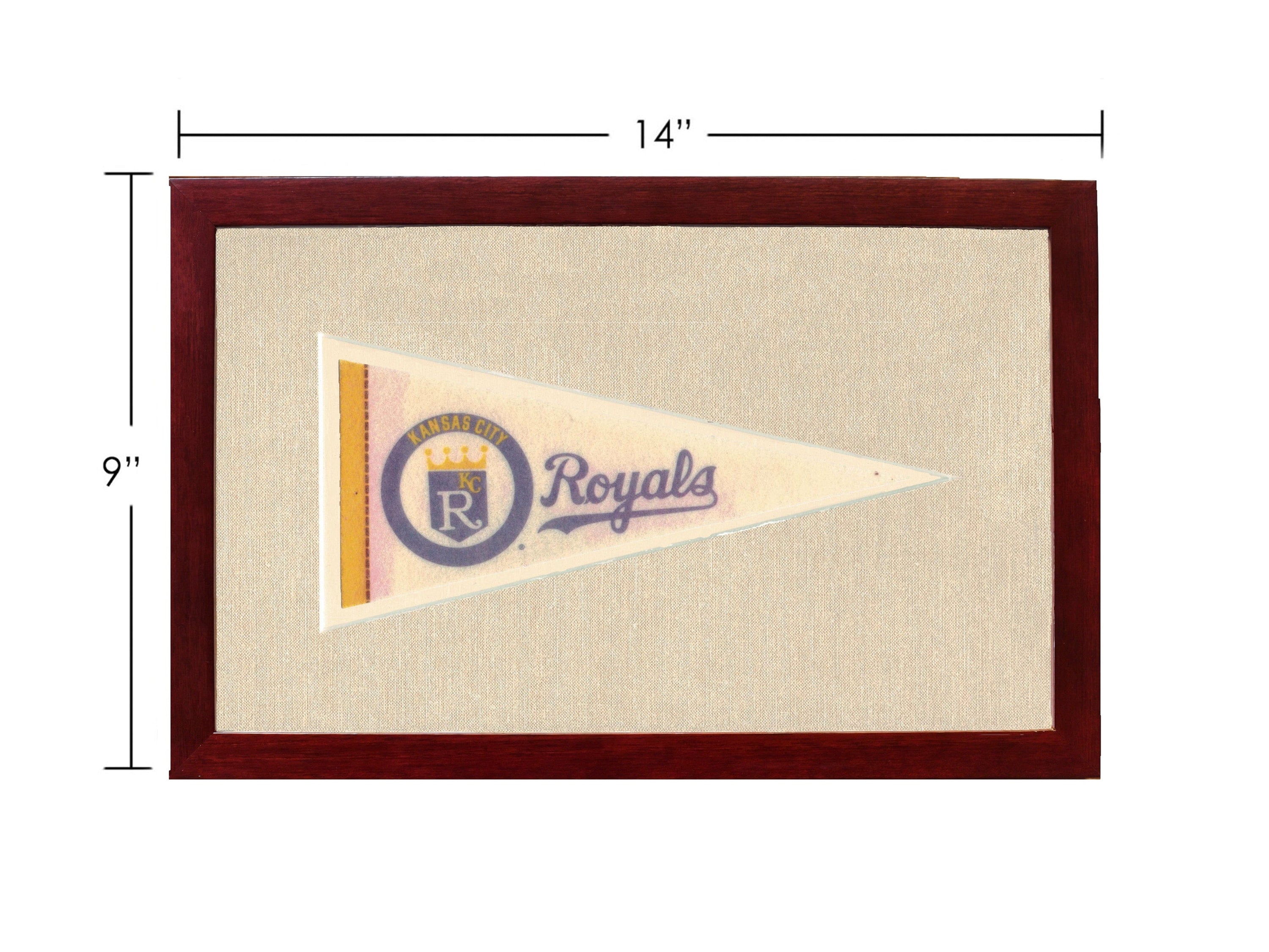 Americana Memories Vintage Pennants and Memorabilia Vintage Kansas City Royals Pennant