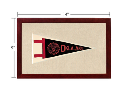 Vintage Oklahoma A&amp;M Pennant