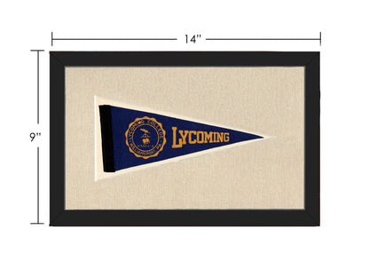 Americana Memories Vintage Pennants and Memorabilia Vintage Lycoming College Pennant