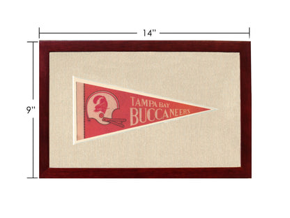 Vintage Tampa Bay Buccaneers Pennant