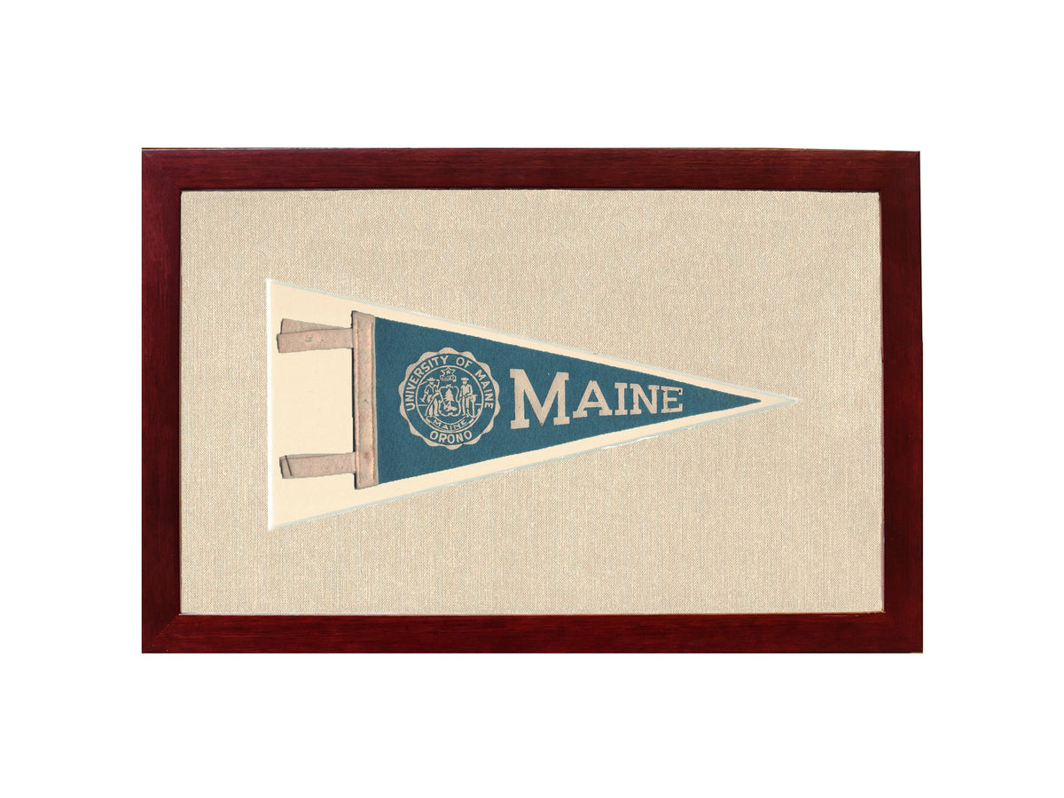 Vintage University of Maine Pennant