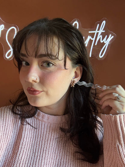 Gingerbread Mouse Studs