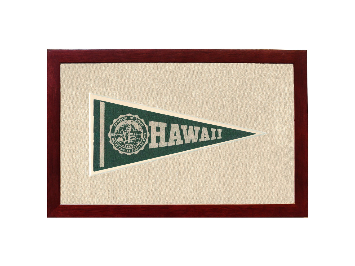 Vintage University of Hawaii Pennant