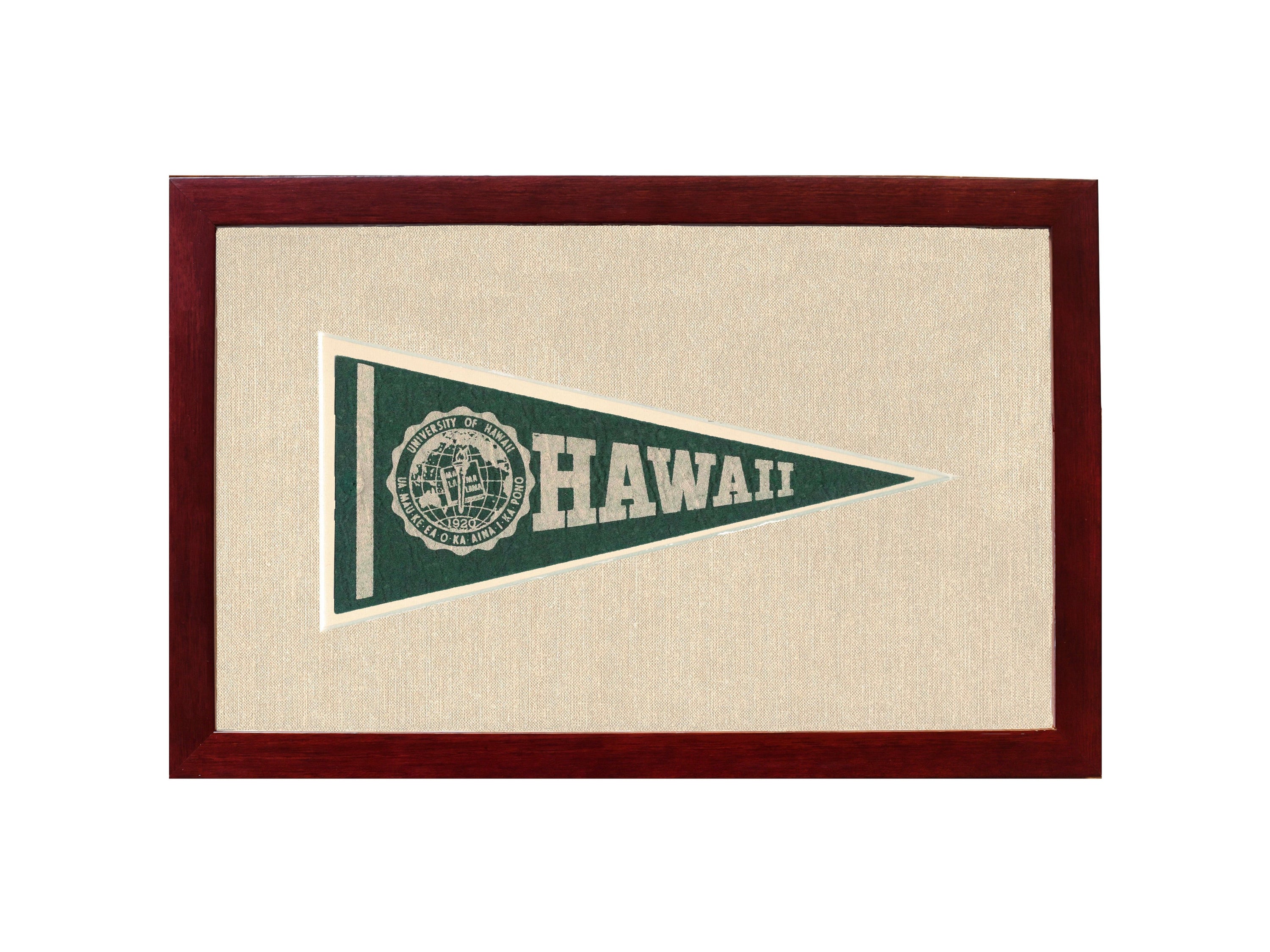 Vintage University of Hawaii Pennant