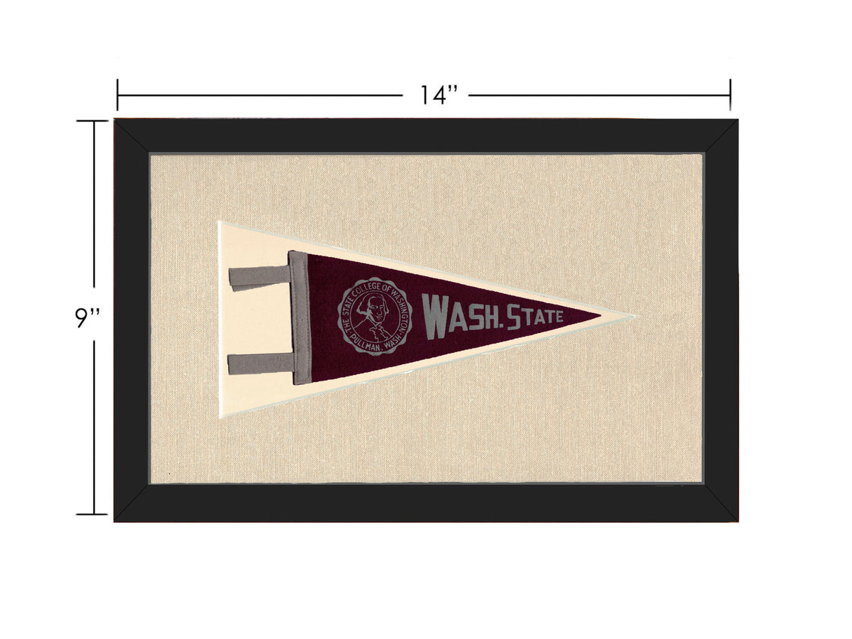 Vintage Washington State University Pennant