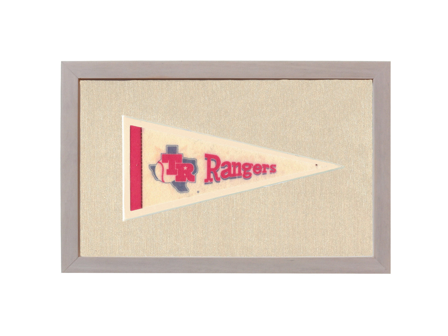 Americana Memories Vintage Pennants and Memorabilia Vintage Texas Rangers Pennant