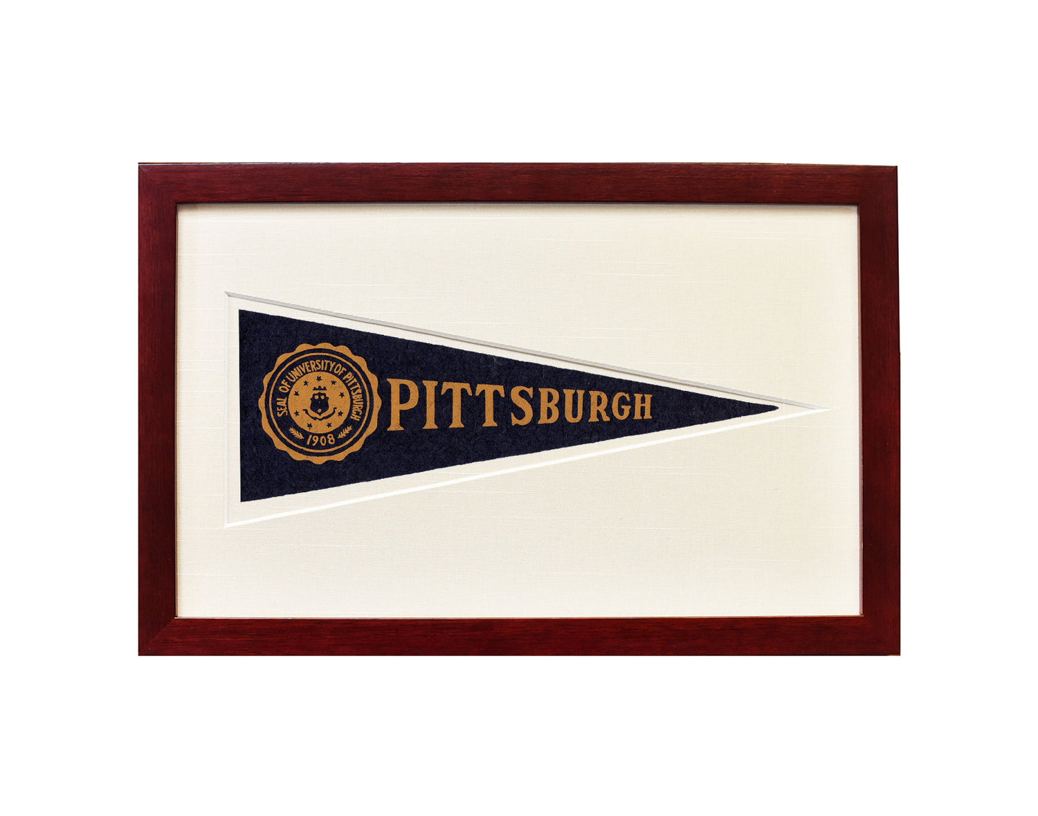 Vintage University of Pittsburgh Hormel Pennant