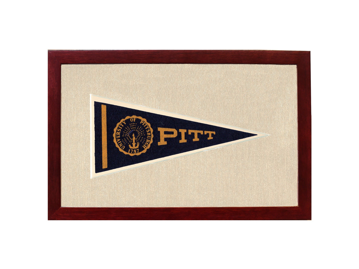 Vintage University of Pittsburgh Pennant
