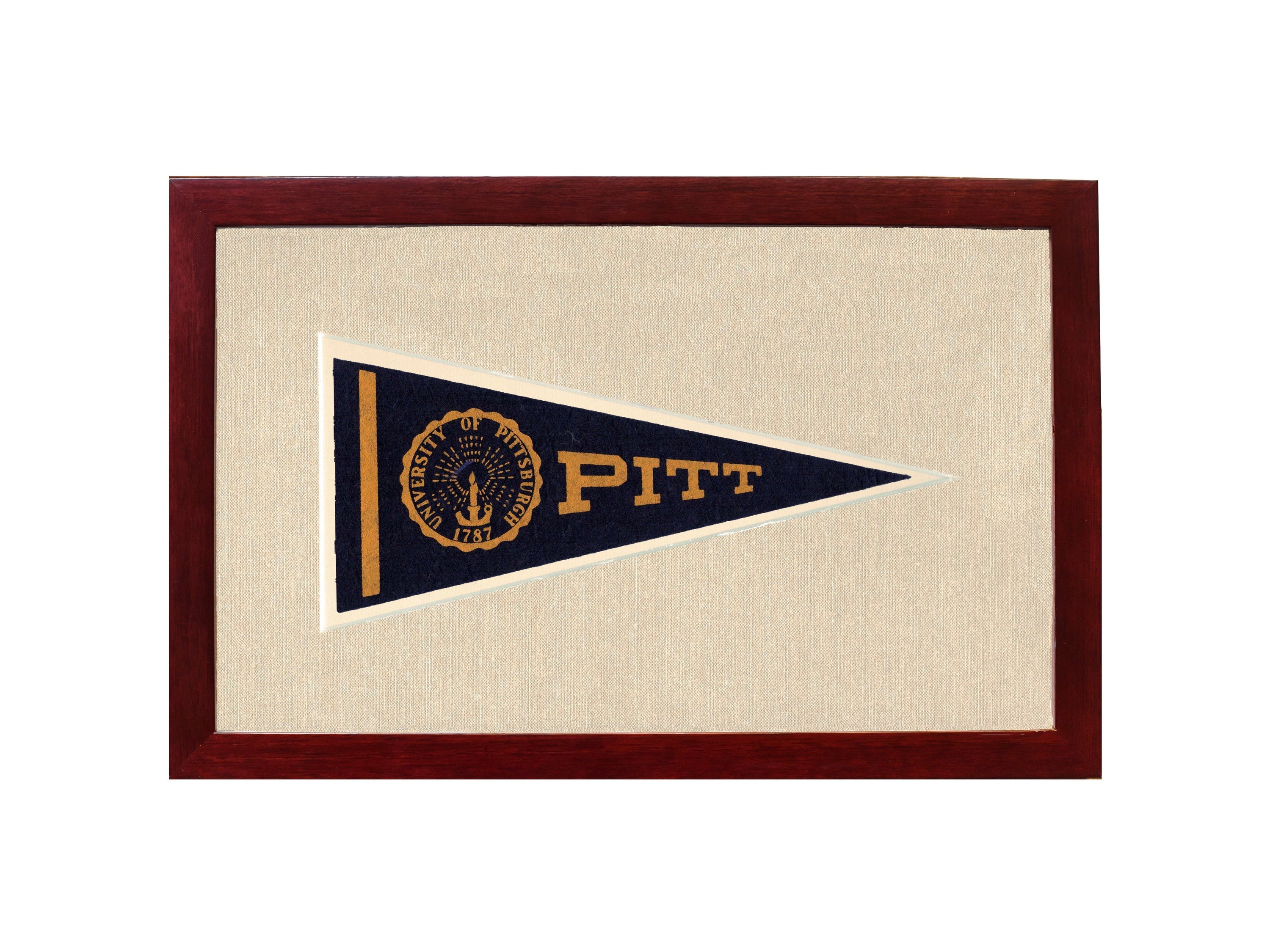 Vintage University of Pittsburgh Pennant