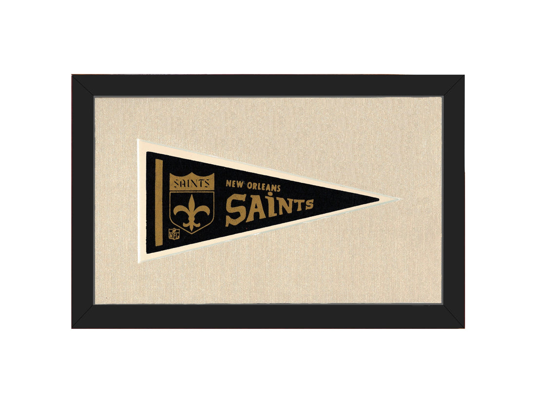 Americana Memories Vintage Pennants and Memorabilia Vintage New Orleans Saints Pennant