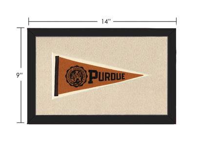 Americana Memories Vintage Pennants and Memorabilia Vintage Purdue Pennant