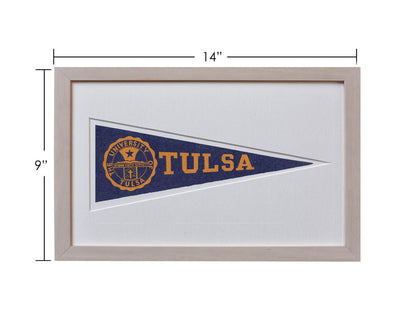 Vintage Tulsa University Hormel Pennant