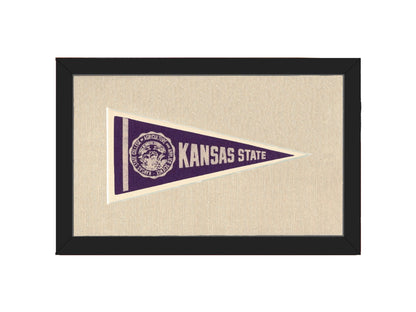 Americana Memories Vintage Pennants and Memorabilia Vintage Kansas State University Pennant