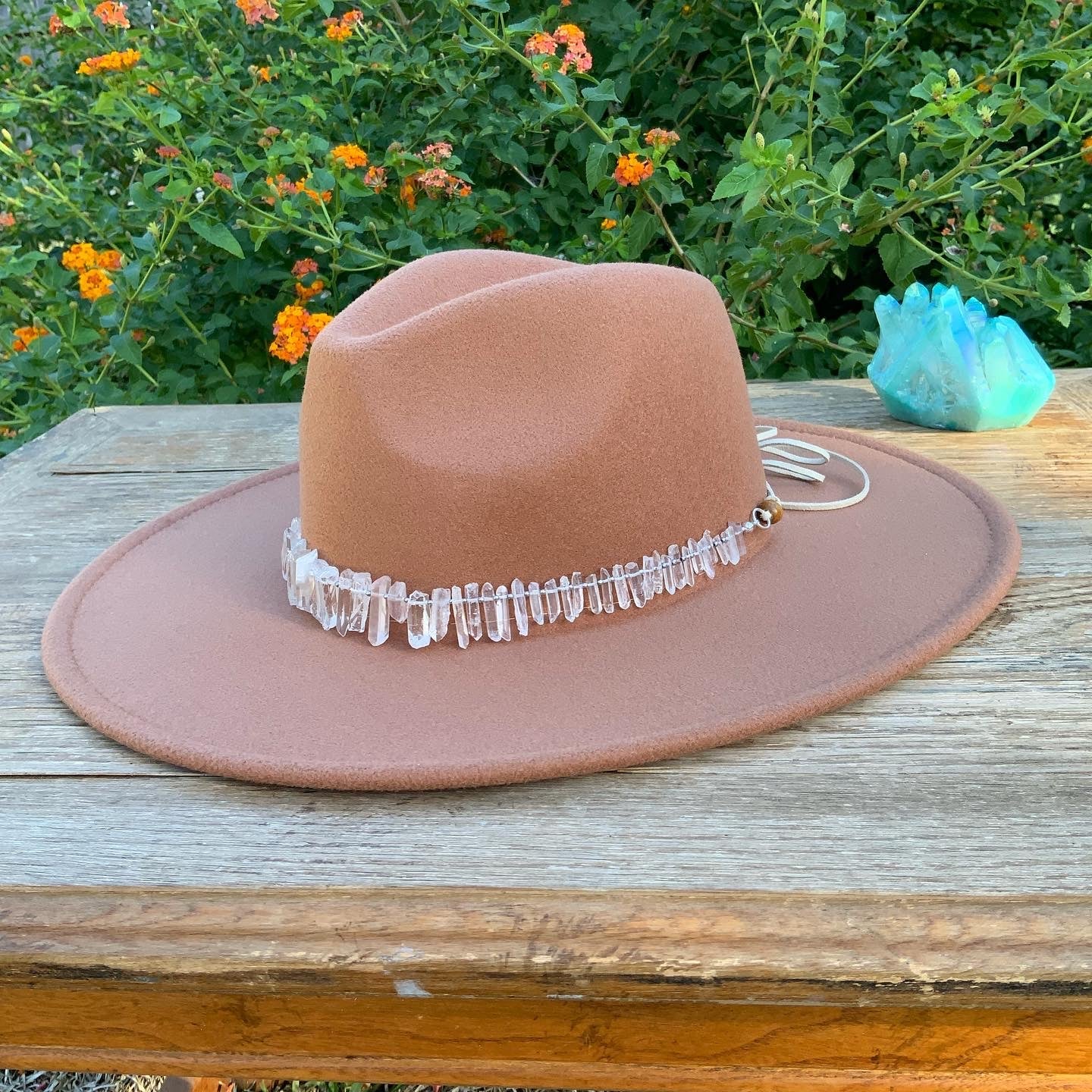Crystal Hatband, Gemstone Hat Band