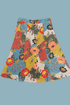 Field Day Skirt Bae Skirt in Patchwork Party Challis