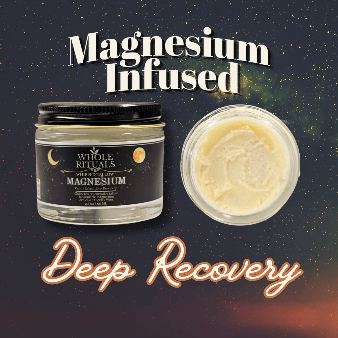 Magnesium Tallow Balm Whipped Deep Relaxation