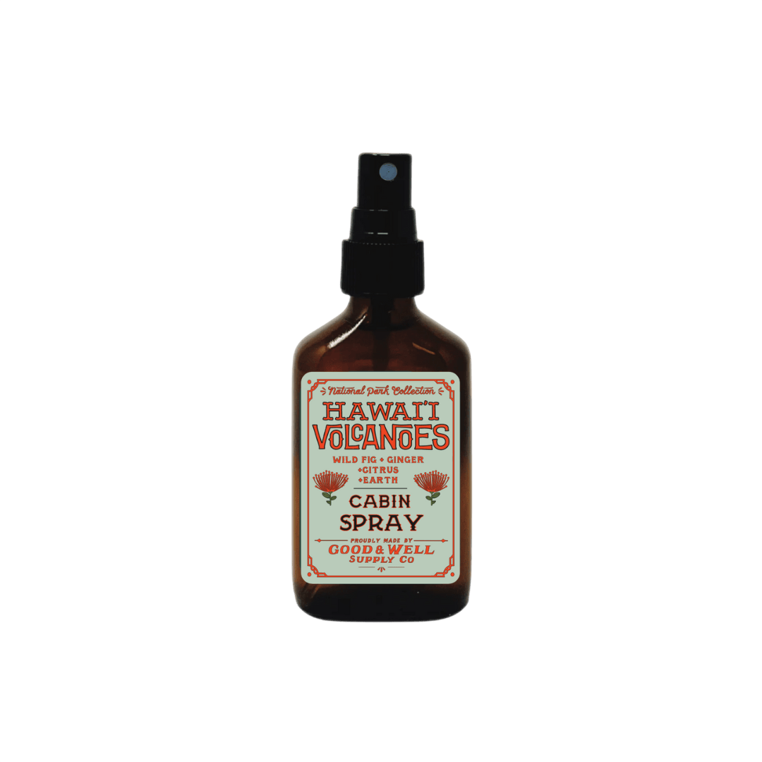 Good &amp; Well Supply Co Cabin Spray Hawaii Volcanoes Cabin Spray