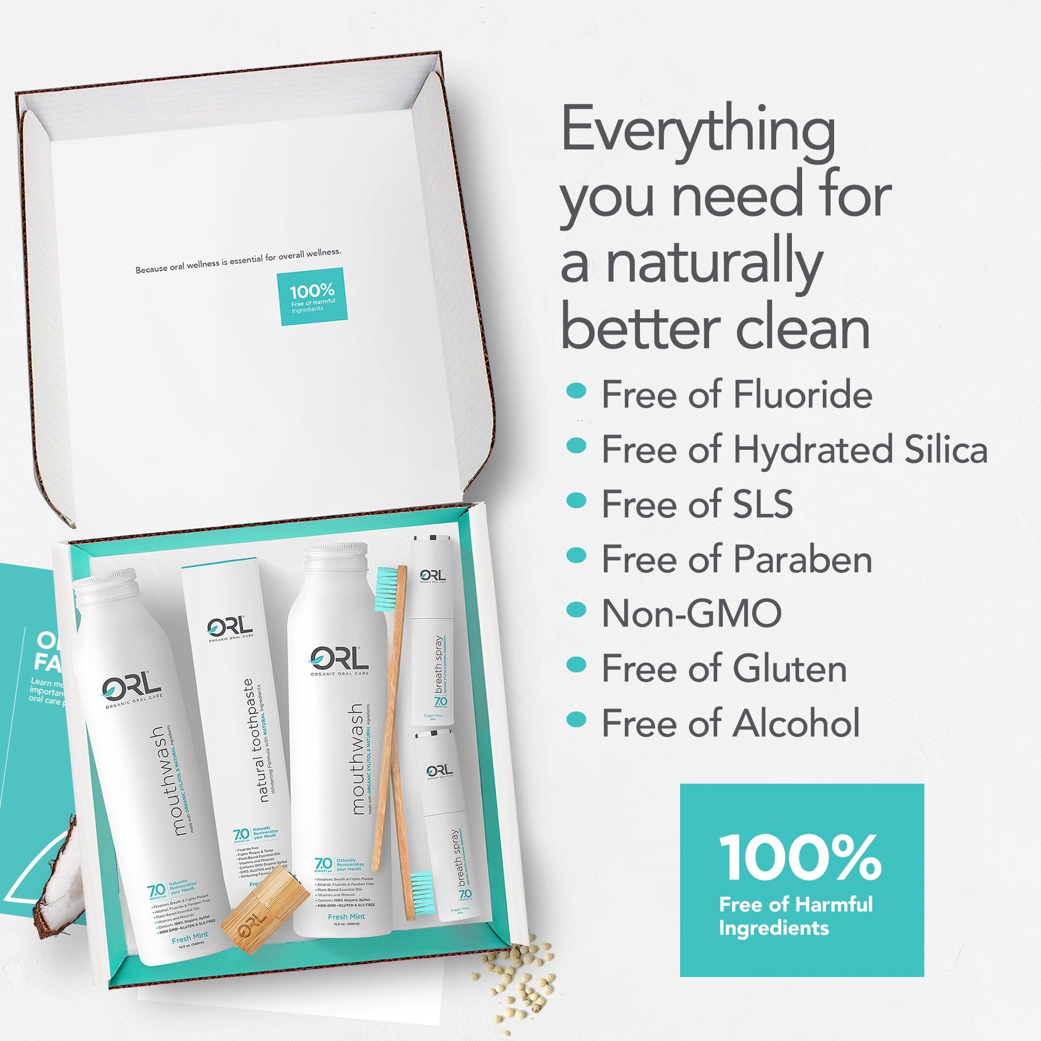 ORL Toothpaste ORL® Natural Oral Care Kit - Save 20% + FREE Shipping
