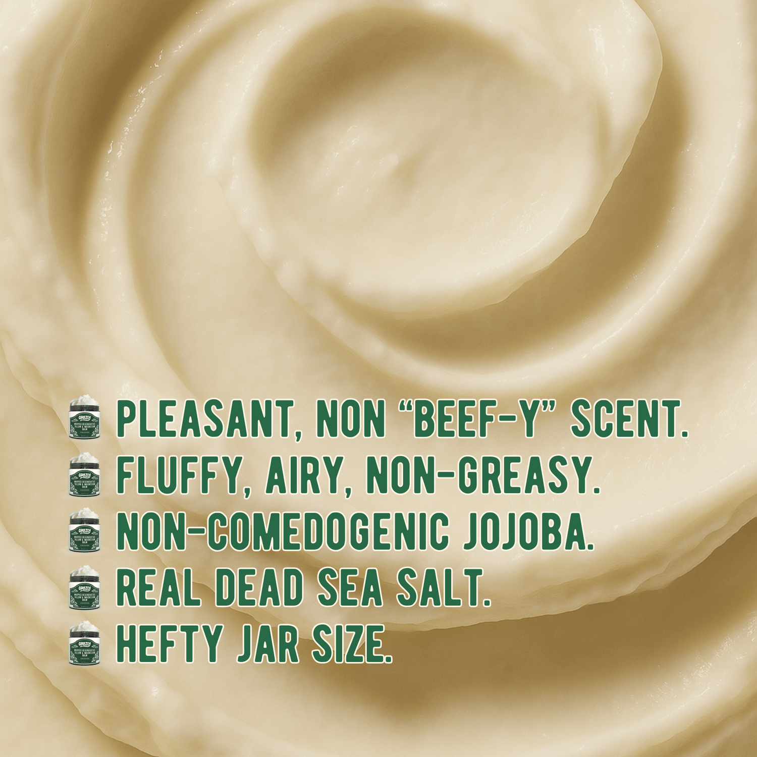 Dead Sea Magnesium &amp; Tallow Balm