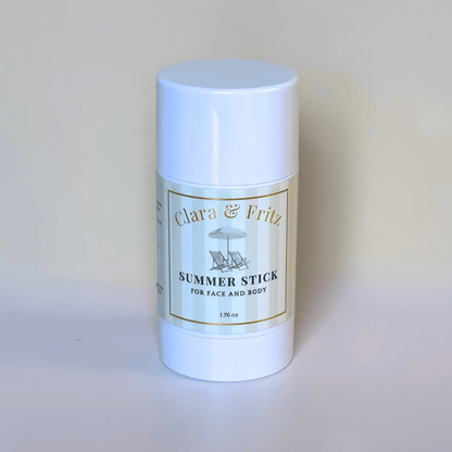 Clara &amp; Fritz 2-pack / 1.76 oz Summer Stick for Face &amp; Body with Zinc Oxide