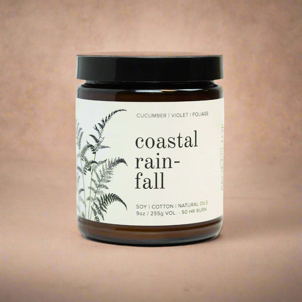Coastal Rainfall Soy Candle - My American Goods