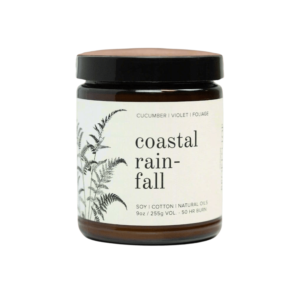 Coastal Rainfall Soy Candle - My American Goods