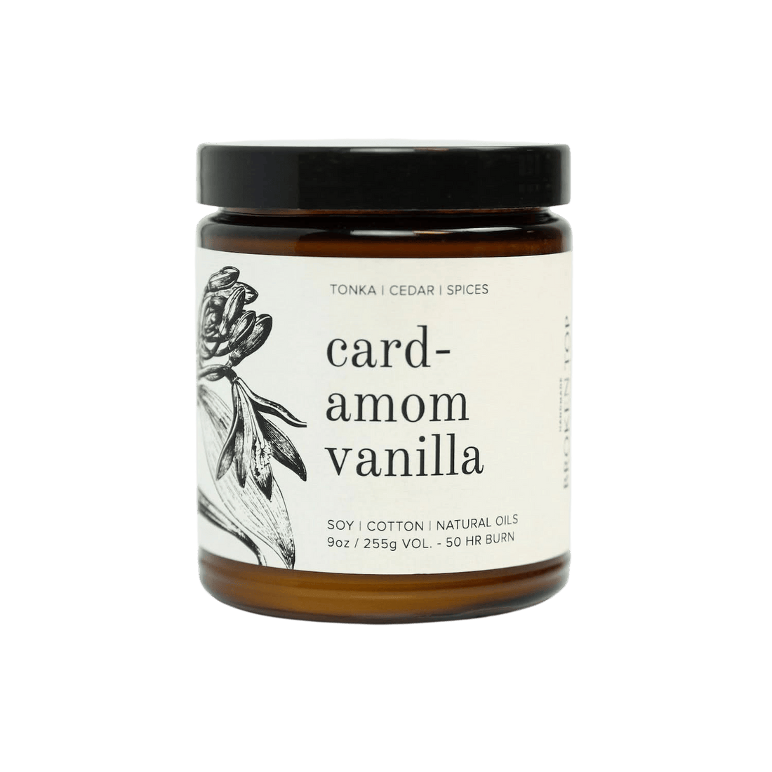 Cardamom Vanilla Soy Candle - My American Goods