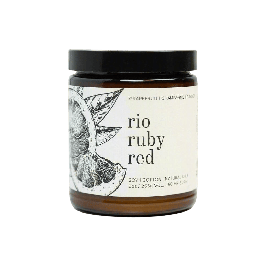 Rio Ruby Red Soy Candle - My American Goods