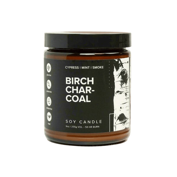 Broken Top Brands Candle 9oz Birch Charcoal Soy Candle