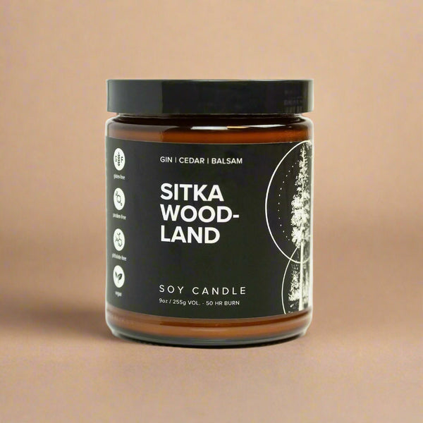 Sitka Woodland Soy Candle - My American Goods
