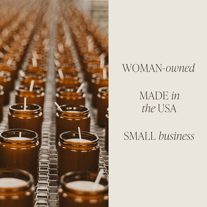 Christmas Soy Candle - Amber Jar - 9 oz