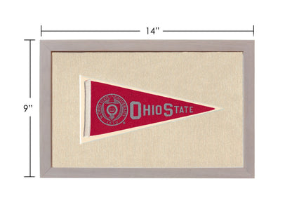 Americana Memories Vintage Pennants and Memorabilia Vintage Ohio State Pennant