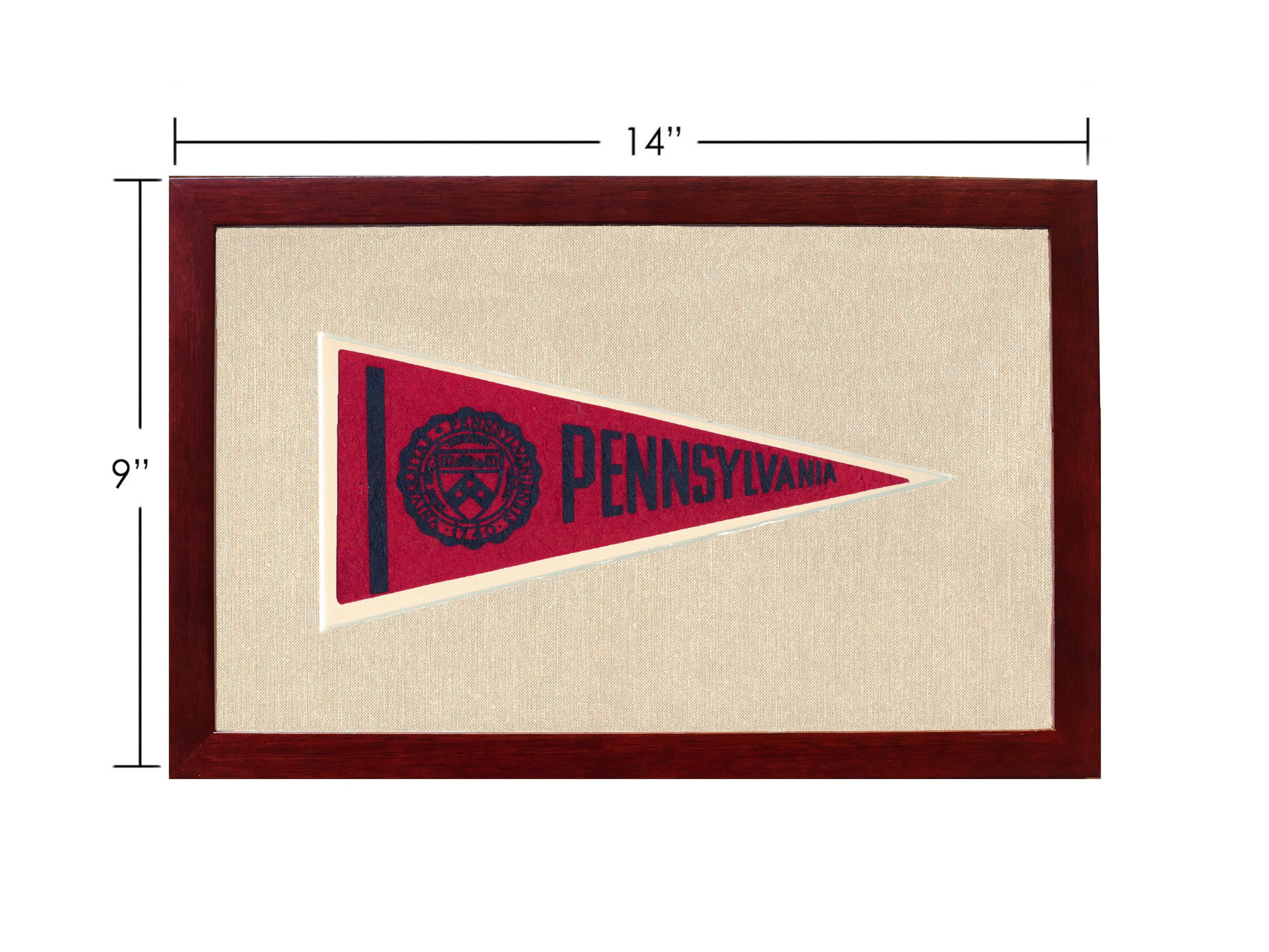 Vintage Pennsylvania Pennant