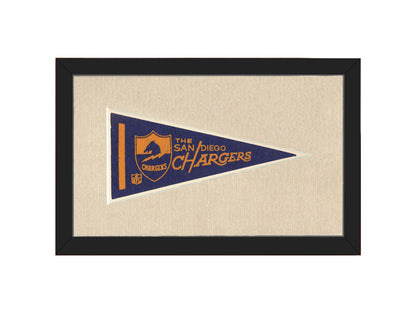Vintage San Diego Chargers Pennant