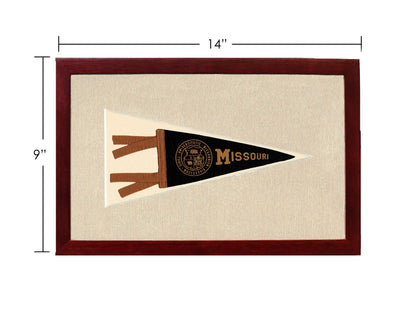 Americana Memories Vintage Pennants and Memorabilia Vintage University of Missouri Pennant