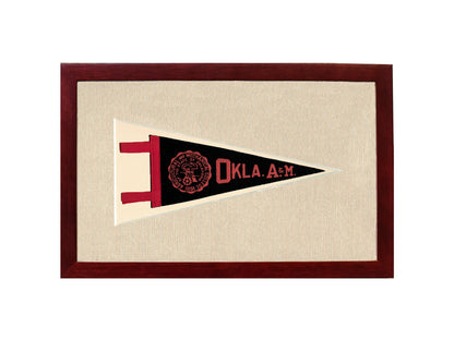 Vintage Oklahoma A&amp;M Pennant
