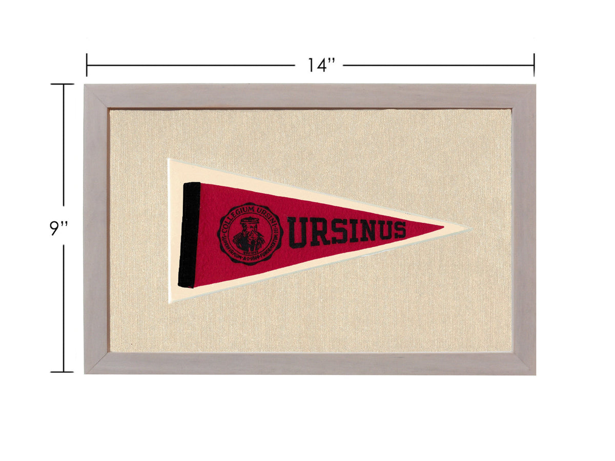 Americana Memories Vintage Pennants and Memorabilia Vintage Ursinus College Pennant