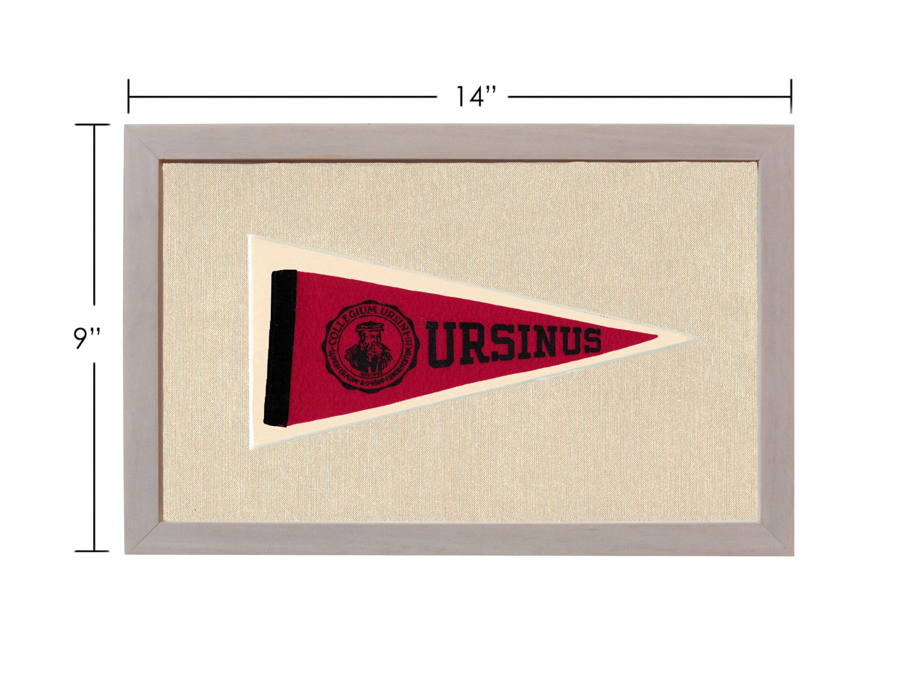 Americana Memories Vintage Pennants and Memorabilia Vintage Ursinus College Pennant
