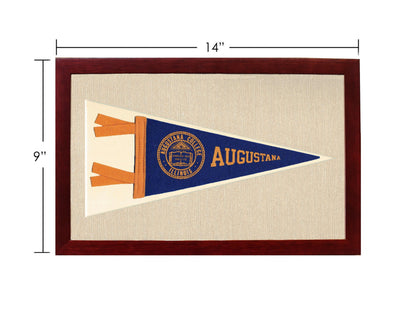 Vintage Augustana College Pennant